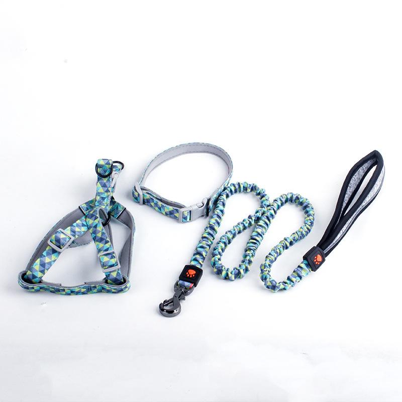 Взрывозащищенный поводок для питомца, нагрудный ремень, эластичная амортизация, набор из трех предметов, телескопический поводок S
Взрывозащищенный поводок для питомца, нагрудный ремень, эластичная амортизация, набор из трех предметов, телескопический поводок S