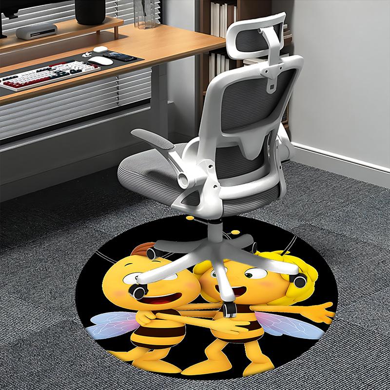 Bee Friends Chair Mat - Round Carpet for Home Decor 80cm
Bee Friends Chair Mat - Round Carpet for Home Decor 80cm