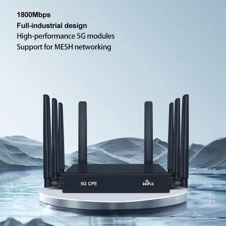 WiFi6 Dual-band 5G Router with SIM Slot, 1800Mbps Mesh, MT7621A. 3 білий
WiFi6 Dual-band 5G Router with SIM Slot, 1800Mbps Mesh, MT7621A. 3 білий