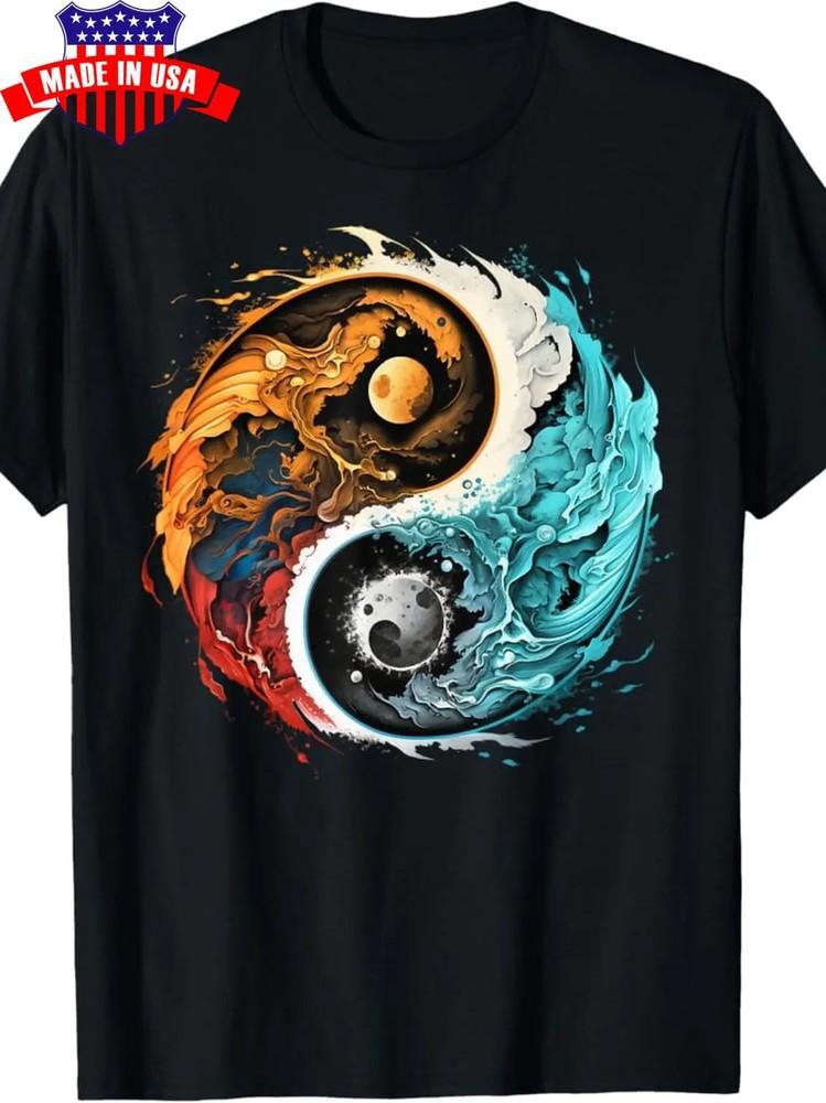 Men039;s 100% Cotton T-Shirt with Vibrant Yin Yang Splash DesignMade in USA Unisex T-Shirt XXL
Men039;s 100% Cotton T-Shirt with Vibrant Yin Yang Splash DesignMade in USA Unisex T-Shirt XXL