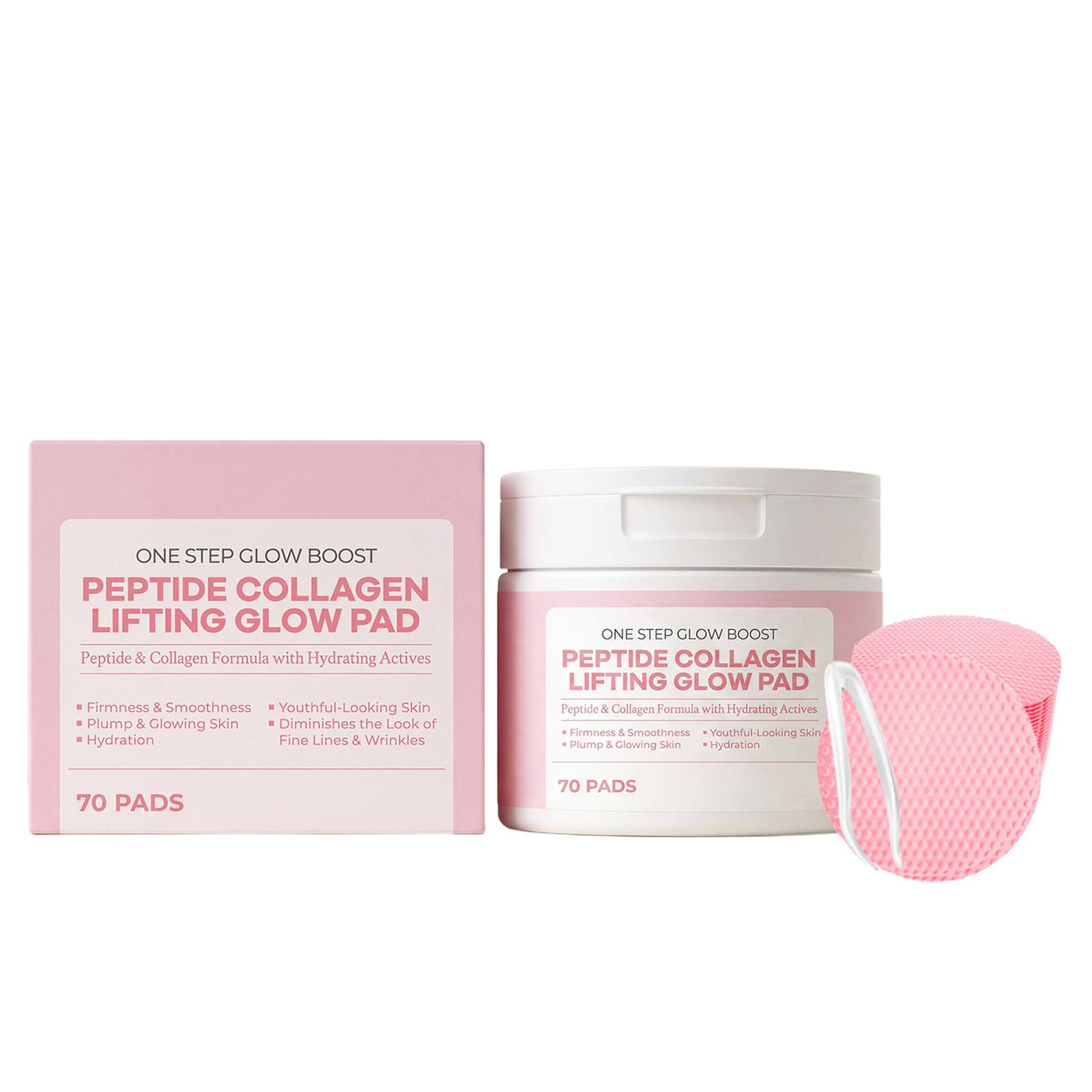 Peptide Collagen Lifting Glow Pads 70 Count with Facial Tweezer Tool for Skin Firmness Hydration and Smoothing Effect Suitable for Daily Use one size білий
Peptide Collagen Lifting Glow Pads 70 Count with Facial Tweezer Tool for Skin Firmness Hydration and Smoothing Effect Suitable for Daily Use one size білий