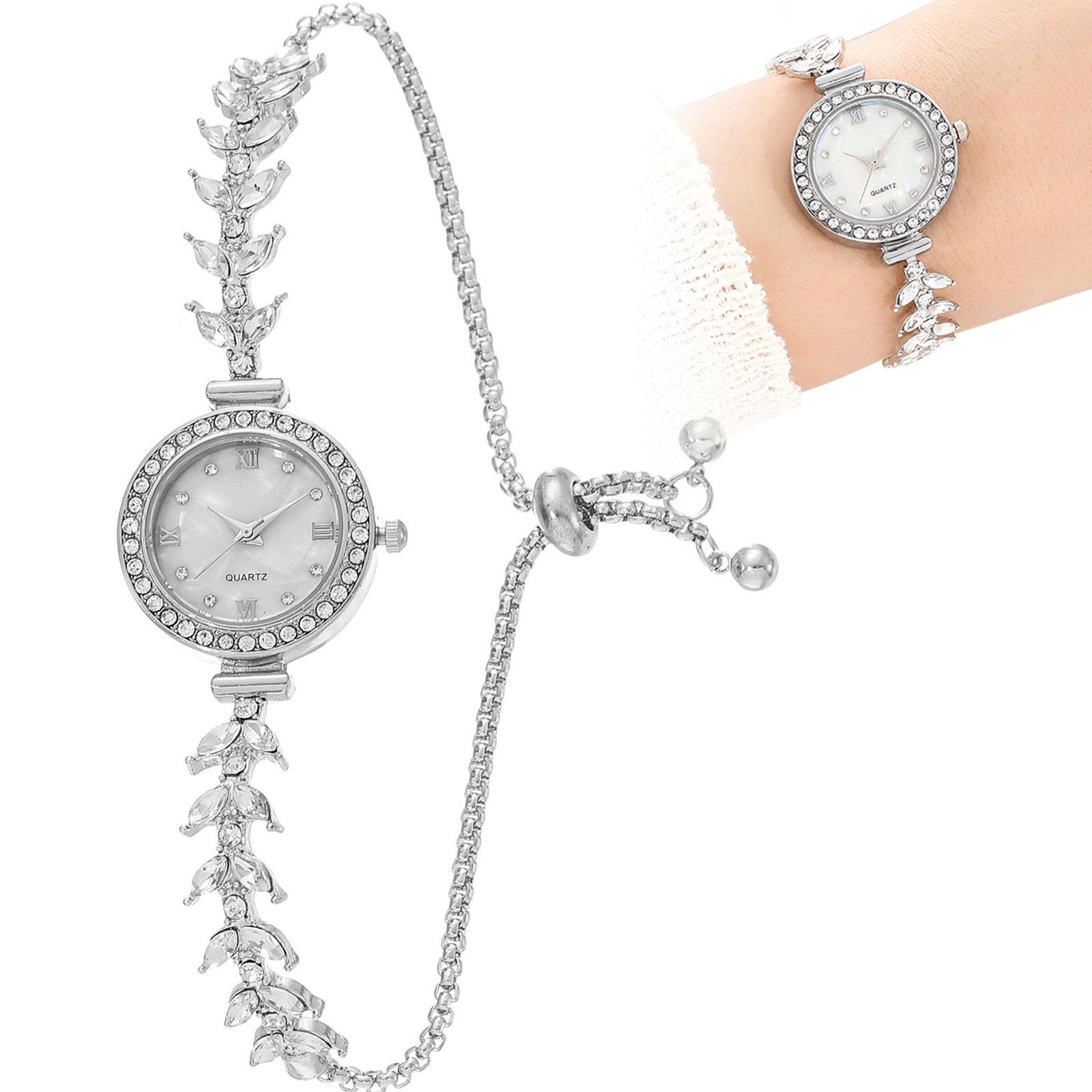 Mermaid Design Diamond Inlaid Bracelet Watch Women Adjustable Strap Quartz Wristwatch Faux Mother of Pearl Golden Ladies Watch білий
Mermaid Design Diamond Inlaid Bracelet Watch Women Adjustable Strap Quartz Wristwatch Faux Mother of Pearl Golden Ladies Watch білий