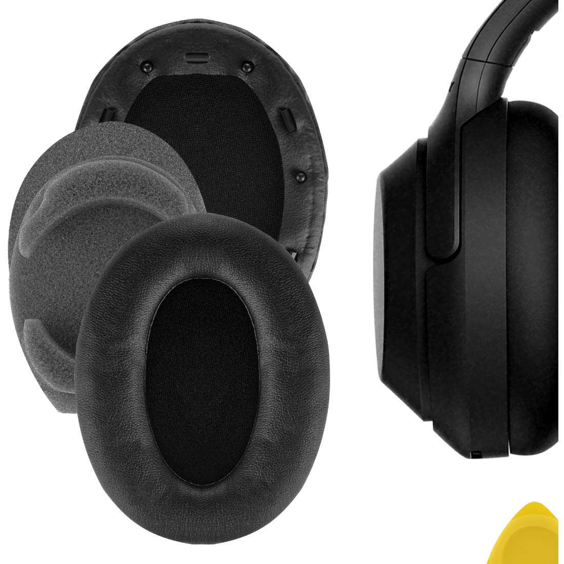 Амбушюры Geekria QuickFit Совместимые амбушюры Совместимые с наушниками Sony Амбушюры Чашки Protein Leather WH-1000XM3 Ear/Ear (черный)
Амбушюры Geekria QuickFit Совместимые амбушюры Совместимые с наушниками Sony Амбушюры Чашки Protein Leather WH-1000XM3 Ear/Ear (черный)