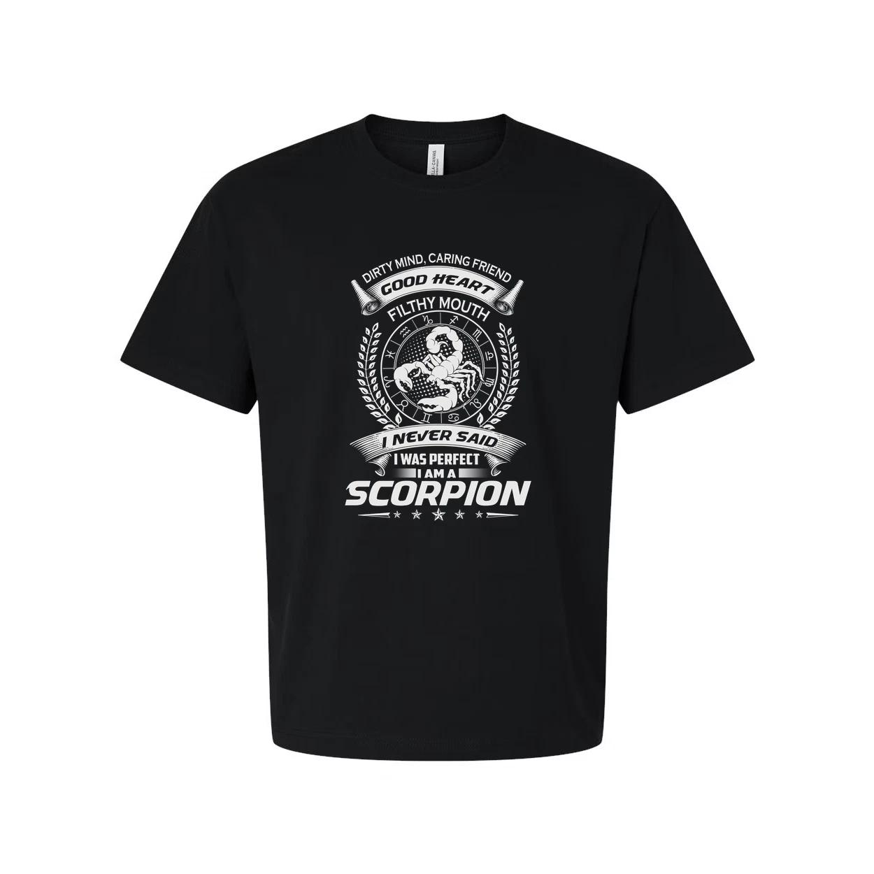 Unisex Scorpio Zodiac Graphic T Shirt With Crest Emblem And Ornate Circle Design 2XL
Unisex Scorpio Zodiac Graphic T Shirt With Crest Emblem And Ornate Circle Design 2XL