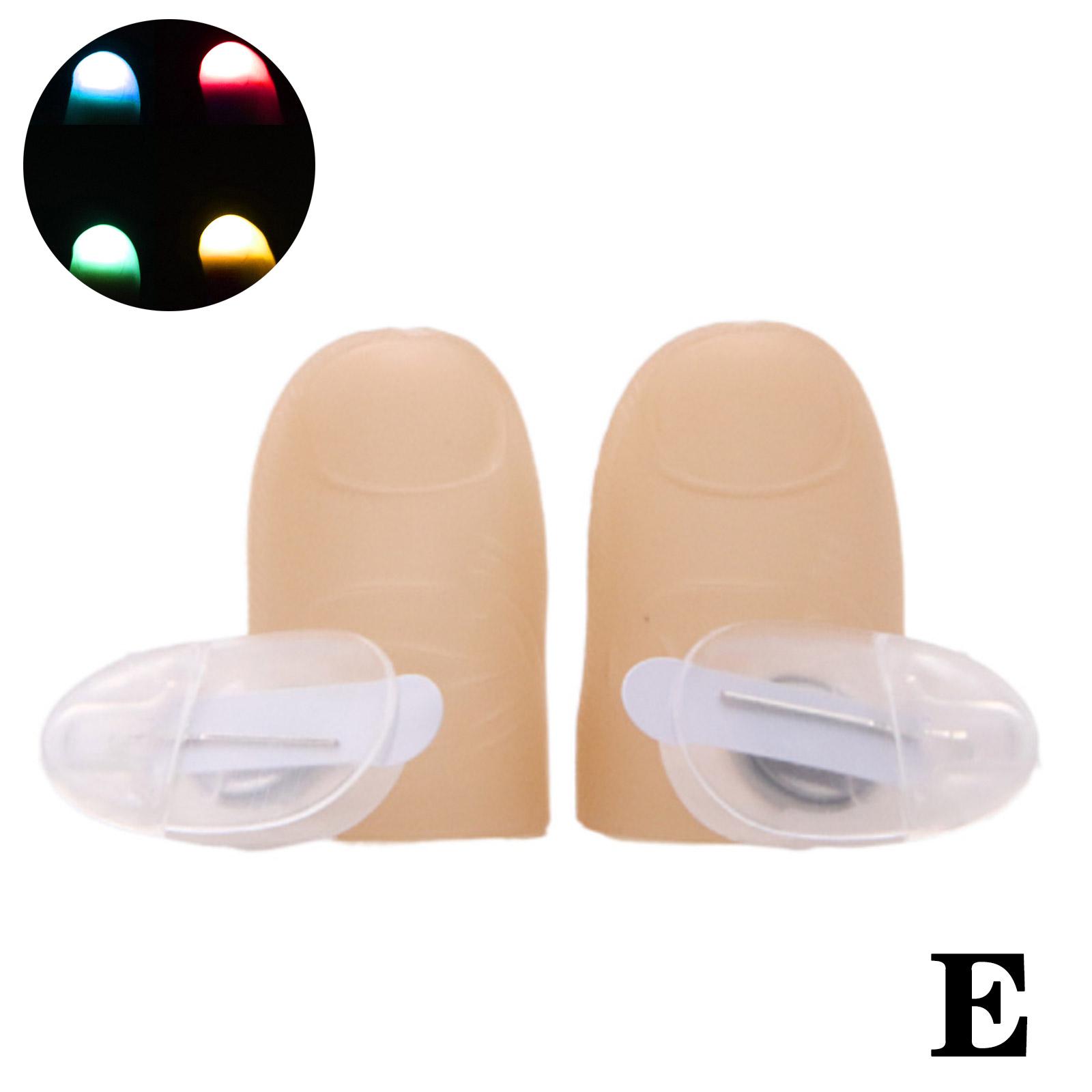 1 пара креативных волшебных лампочек для большого пальца, красные легкие пальцы, 2 красных светящихся реквизита, трюк, светодиодный реквизит, Magic Thum W4V9 mix-color-one-size
1 пара креативных волшебных лампочек для большого пальца, красные легкие пальцы, 2 красных светящихся реквизита, трюк, светодиодный реквизит, Magic Thum W4V9 mix-color-one-size