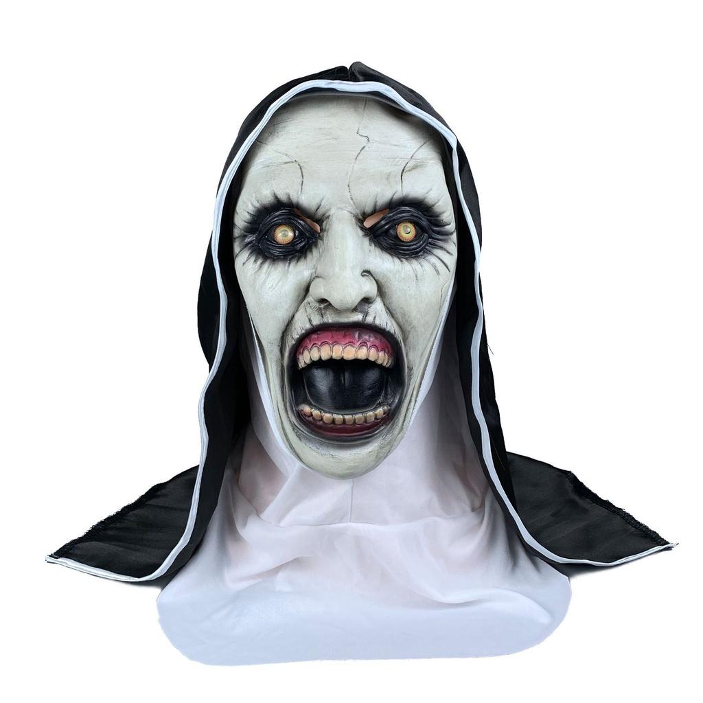 The Conjuring 2 Horror Nun Latex Mask Costume For Halloween Cosplay Party Props OpenMouthNun
The Conjuring 2 Horror Nun Latex Mask Costume For Halloween Cosplay Party Props OpenMouthNun