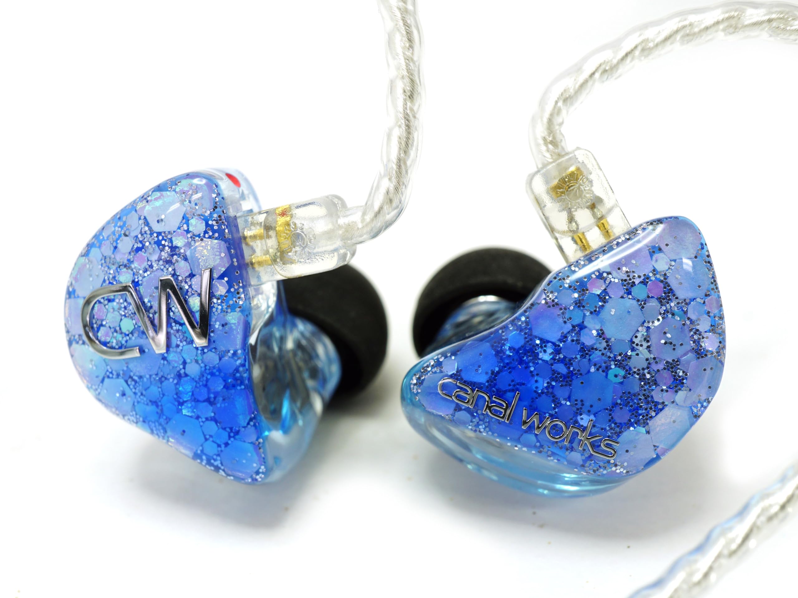 Canal Works Universal Ear Monitor Limited Edition Blue Snow CW-U02a Wired 3.5mm 2pin Earphone Full Range/Single driver Universal In-Ear Monitor
Canal Works Universal Ear Monitor Limited Edition Blue Snow CW-U02a Wired 3.5mm 2pin Earphone Full Range/Single driver Universal In-Ear Monitor