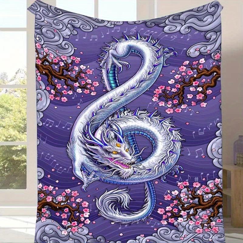 1pc Dragon Pattern Blanket,Soft And Comfortable Blanket, Travel Sofa Bed, Office Home Decor, Birthday Gift Blanket, Boys, Girls 130cmx150cm
1pc Dragon Pattern Blanket,Soft And Comfortable Blanket, Travel Sofa Bed, Office Home Decor, Birthday Gift Blanket, Boys, Girls 130cmx150cm