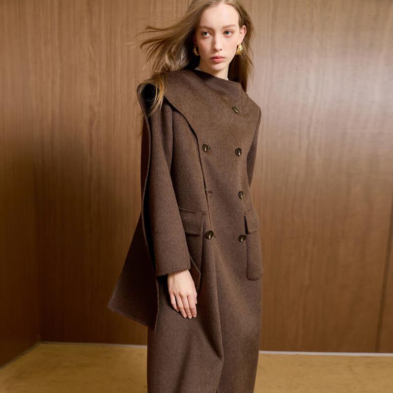 Sancai 2025 Winter Double-faced Long Wool Coat
Sancai 2025 Winter Double-faced Long Wool Coat