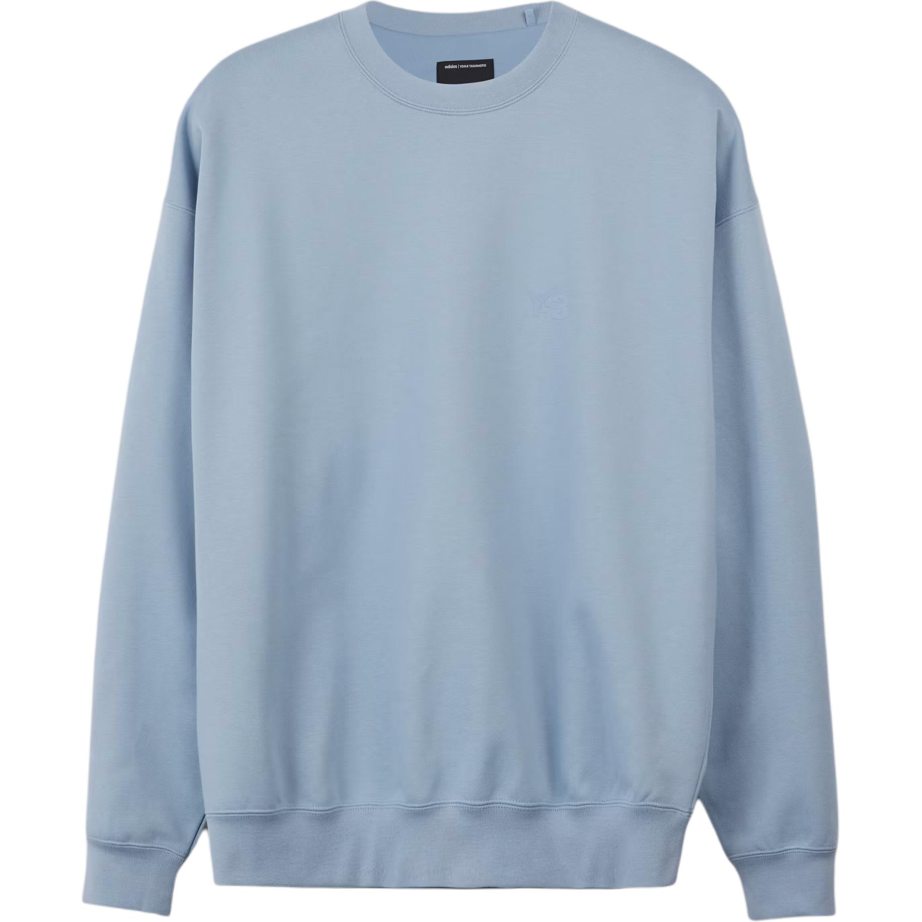 Y-3 Solid Color Logo Letter Number Print Crew Neck Loose Long Sleeve Sweatshirt Unisex sweatshirt Sky-Blue JD9803 L
Y-3 Solid Color Logo Letter Number Print Crew Neck Loose Long Sleeve Sweatshirt Unisex sweatshirt Sky-Blue JD9803 L