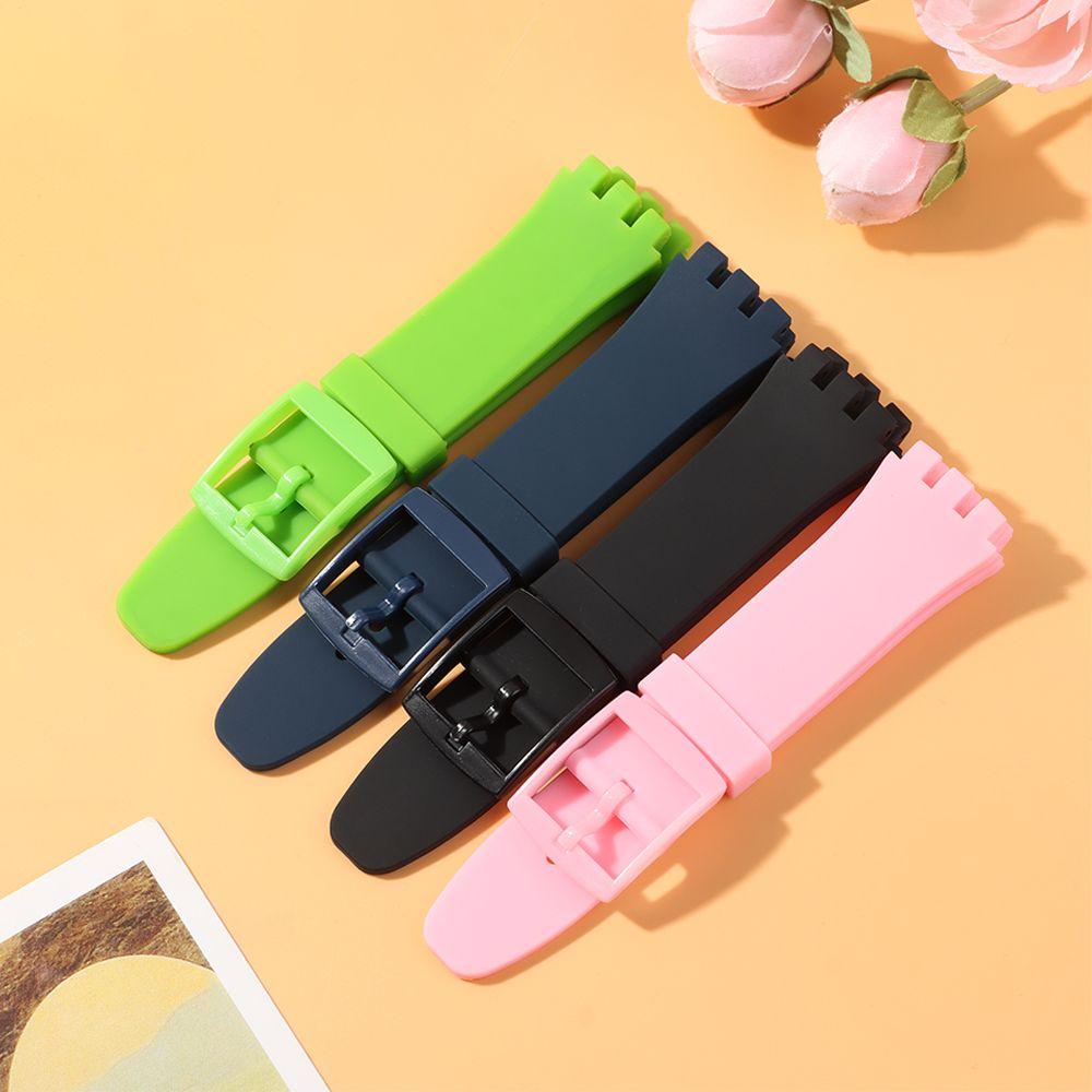 17mm/19mm/20mm Replcement Watch Accessories Watch Band Rubber Silicone Strap Sports Strap pink-19mm
17mm/19mm/20mm Replcement Watch Accessories Watch Band Rubber Silicone Strap Sports Strap pink-19mm