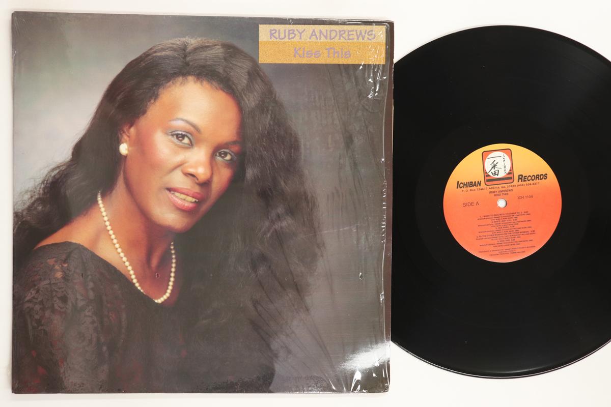 LP Record RUBY ANDREWS Kiss This ICH1104 SDEG 1991 US SoulFunk Used
LP Record RUBY ANDREWS Kiss This ICH1104 SDEG 1991 US SoulFunk Used