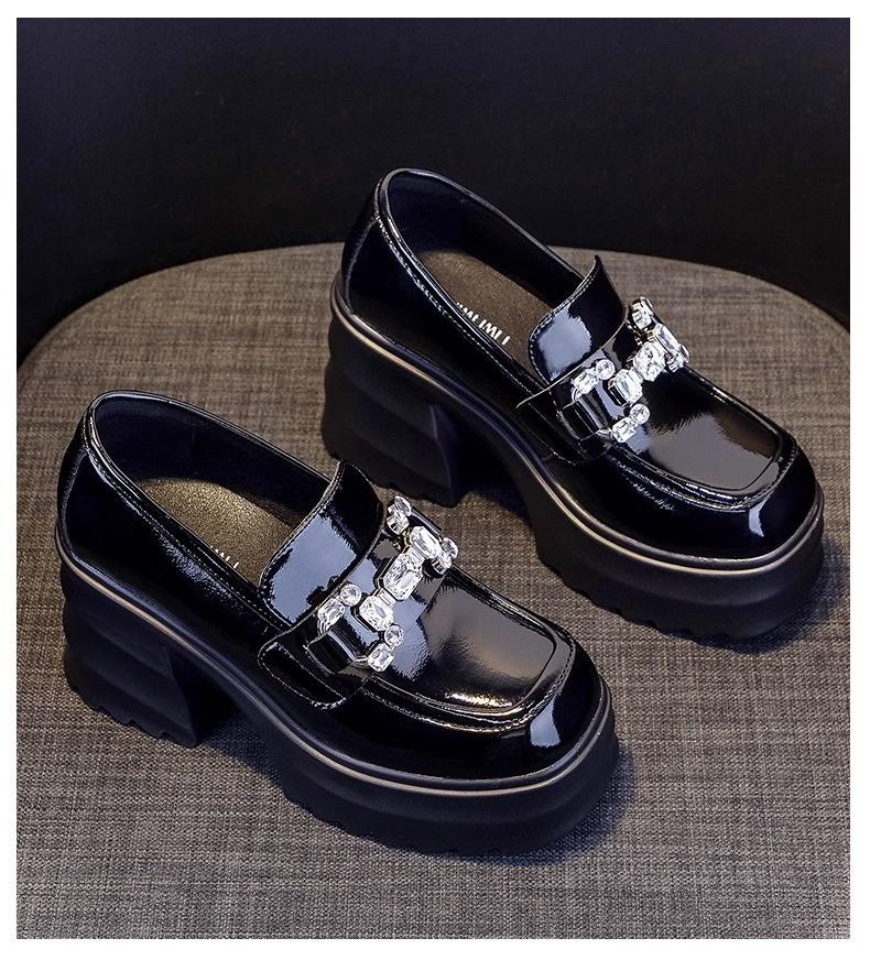 Туфли на танкетке из маленькой кожи с внутренней высотой для женщин, весна и осень, новые, на толстой подошве, на толстом каблуке, Мэри Джейн 37 чёрный
Туфли на танкетке из маленькой кожи с внутренней высотой для женщин, весна и осень, новые, на толстой подошве, на толстом каблуке, Мэри Джейн 37 чёрный