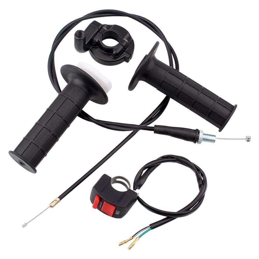 Universal Throttle Clamp Professional Flameout Switch Convenient Accelerator Handle Grips Pit Bike
Universal Throttle Clamp Professional Flameout Switch Convenient Accelerator Handle Grips Pit Bike