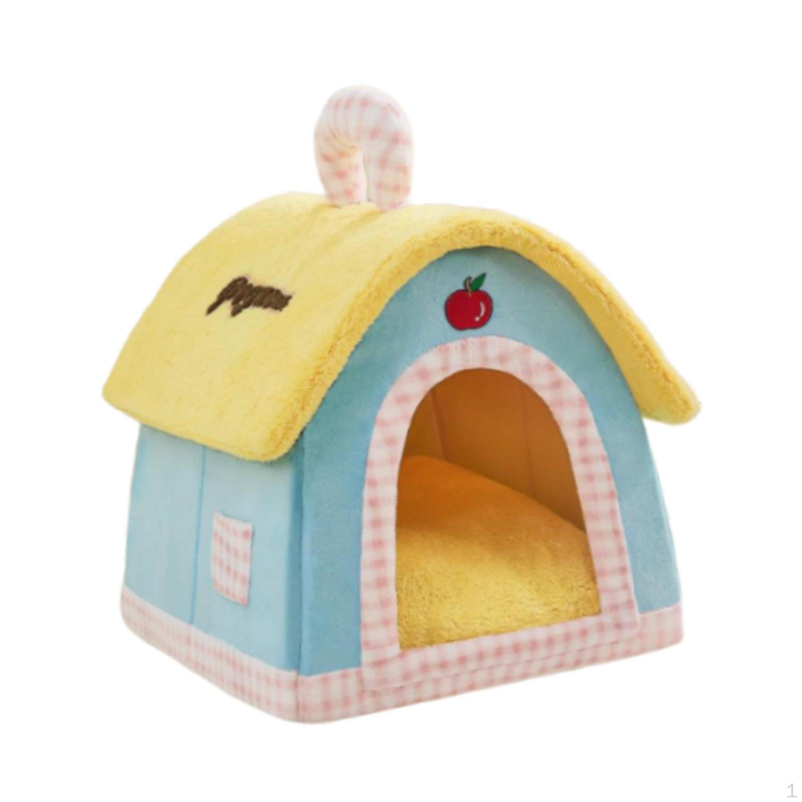Cat House Hideaway Compact Kennel Comfortable Detachable Pet Shelter Small Dog Kitten Cave
Cat House Hideaway Compact Kennel Comfortable Detachable Pet Shelter Small Dog Kitten Cave