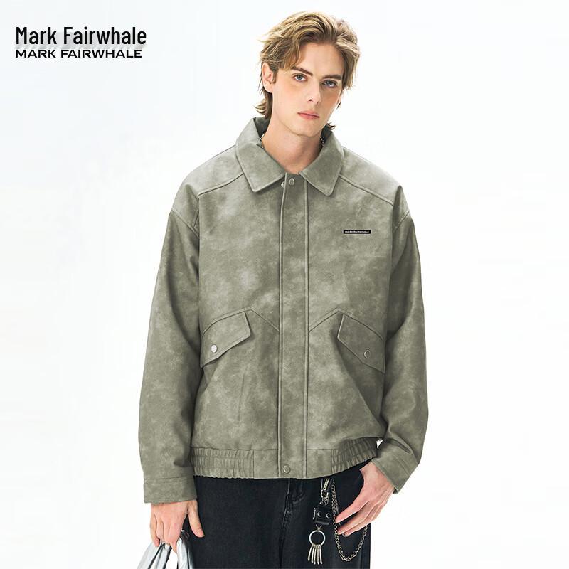 Mark Fairwhale Men s American Street Style Faux Leather Jacket 3XL
Mark Fairwhale Men s American Street Style Faux Leather Jacket 3XL