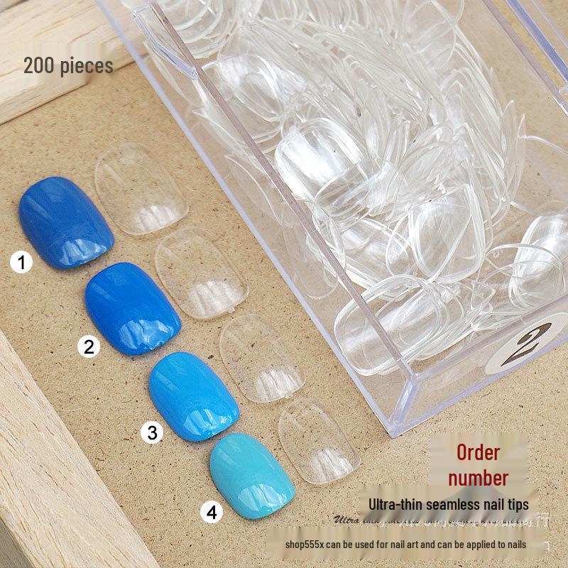 Japanese Salon Style Traceless Round Head Short Finger Nail Tips (Sizes 1-4) Round Tip #4 - 1 Box
Japanese Salon Style Traceless Round Head Short Finger Nail Tips (Sizes 1-4) Round Tip #4 - 1 Box