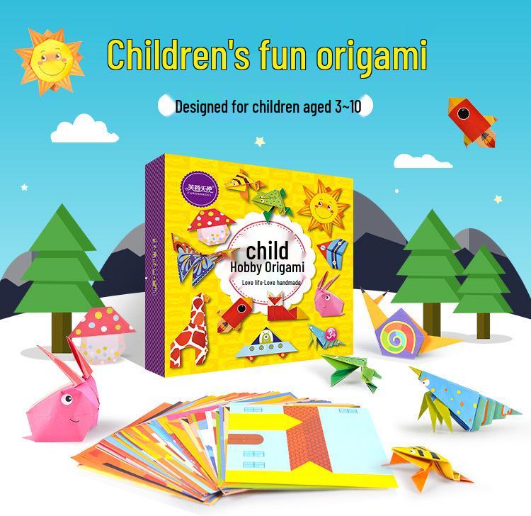 3D DIY Origami Kit for Kids: Educational & Creative Craft Materials
3D DIY Origami Kit for Kids: Educational & Creative Craft Materials