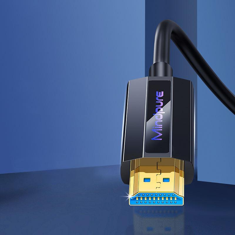 MINDPURE HD011 45m 4K 60Hz HDMI 2.0 Fiber Optic Cable 3D Visual Effects Fast Transmission Cable Black
MINDPURE HD011 45m 4K 60Hz HDMI 2.0 Fiber Optic Cable 3D Visual Effects Fast Transmission Cable Black