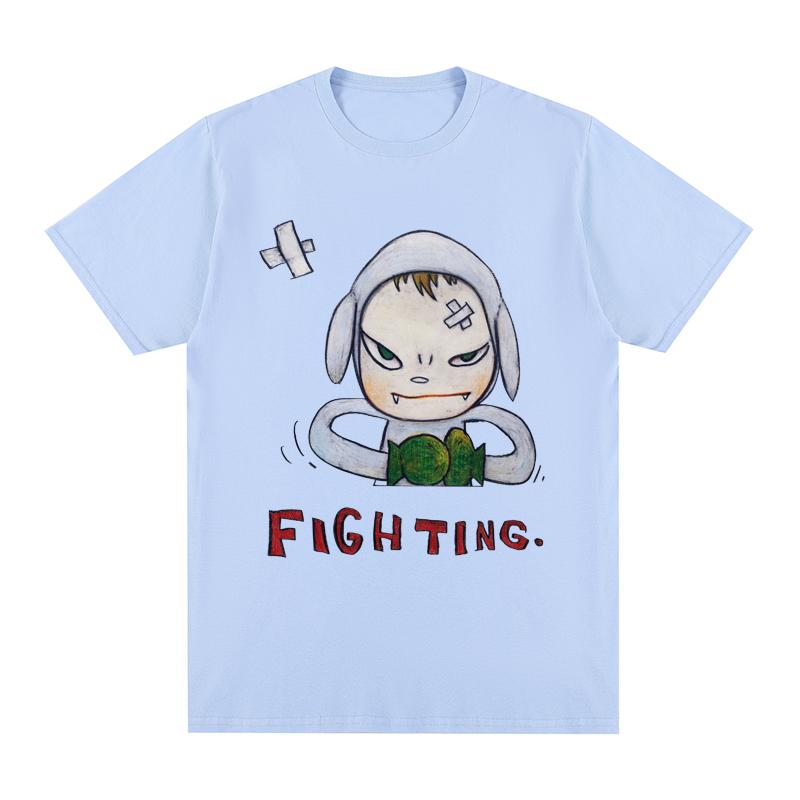 Yoshitomo Nara fight it out T-shirt Cotton Men T shirt New TEE TSHIRT Womens Tops 4XL
Yoshitomo Nara fight it out T-shirt Cotton Men T shirt New TEE TSHIRT Womens Tops 4XL