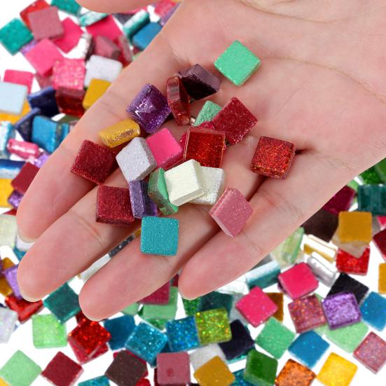 Talos 400Pcs Квадрат Красочный блеск Стекло DIY Ремесла Мозаика Плитка Домашний декор Поставка
Talos 400Pcs Квадрат Красочный блеск Стекло DIY Ремесла Мозаика Плитка Домашний декор Поставка
