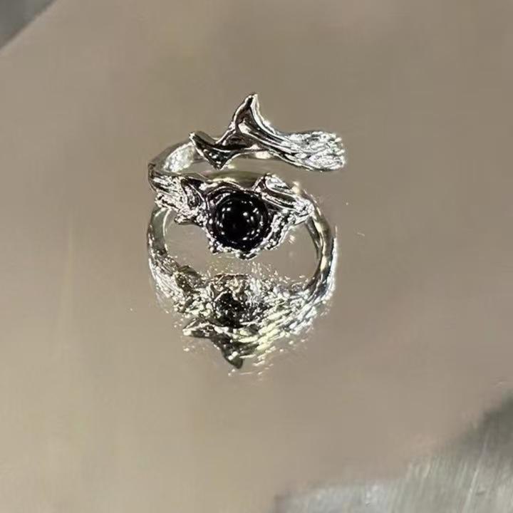 Women s Dark Zircon Thorn Ring - Minimalist High-End Design Adjustable Opening
Women s Dark Zircon Thorn Ring - Minimalist High-End Design Adjustable Opening