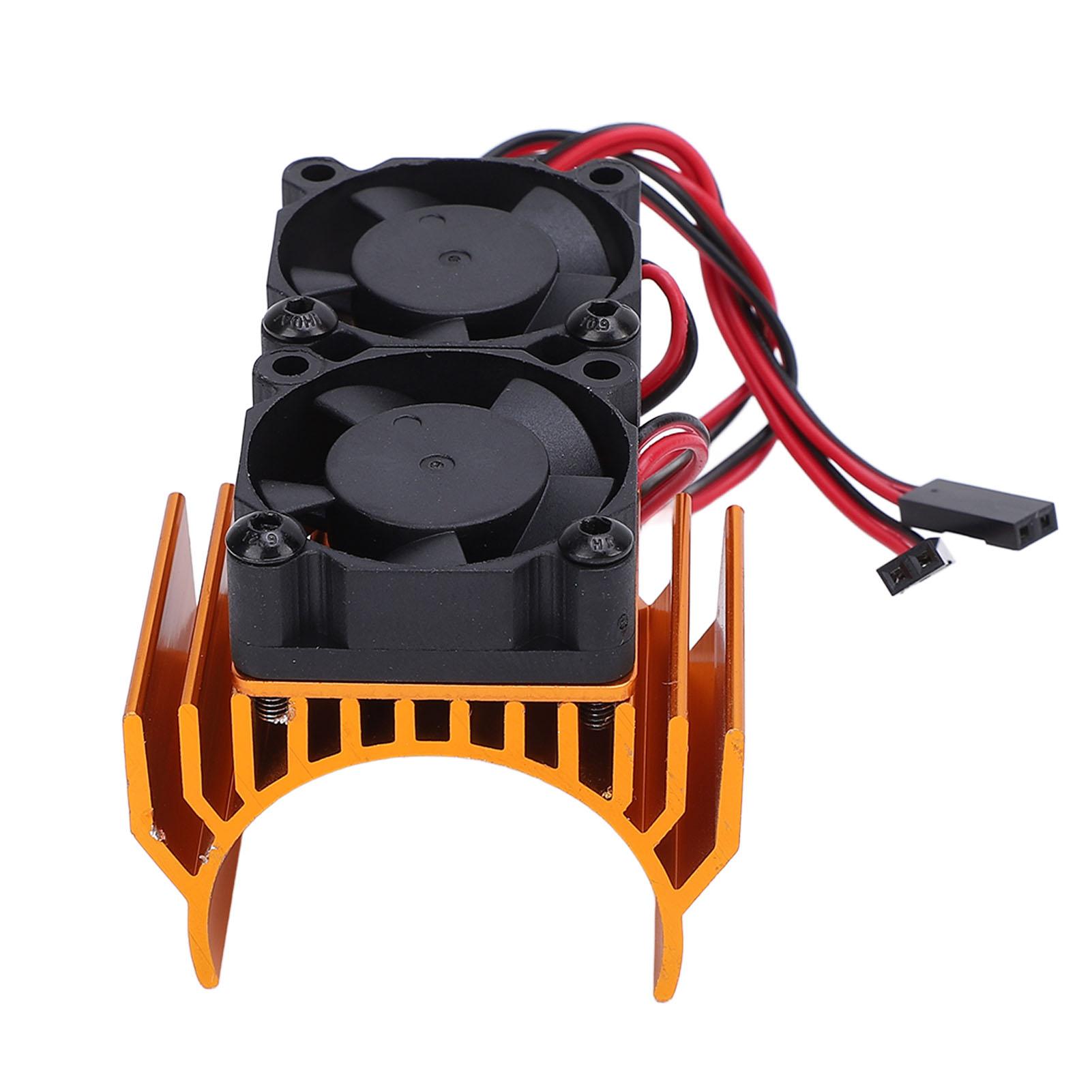 ESC Cooling Fan and Motor Dual Fan Set Aluminum Plastic Fan Set for Slash 4x4 for 4x4 for Rustler 4x4 for Hoss 4x4 for Velineon VXL 3s 5V
ESC Cooling Fan and Motor Dual Fan Set Aluminum Plastic Fan Set for Slash 4x4 for 4x4 for Rustler 4x4 for Hoss 4x4 for Velineon VXL 3s 5V