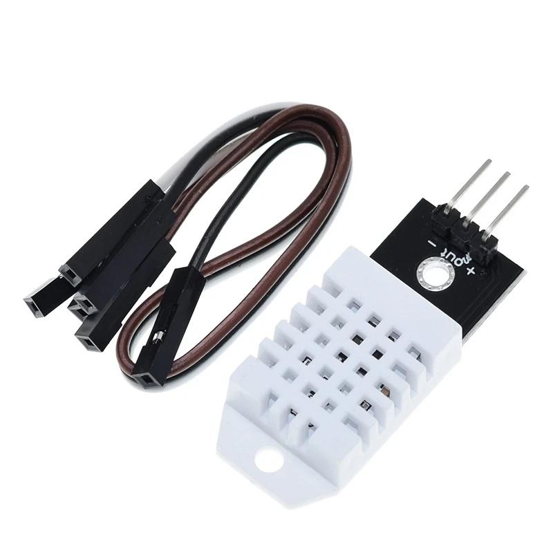 DHT22 Digital Temperature and Humidity Sensor AM2302 Module+PCB with Cable For Arduino
DHT22 Digital Temperature and Humidity Sensor AM2302 Module+PCB with Cable For Arduino