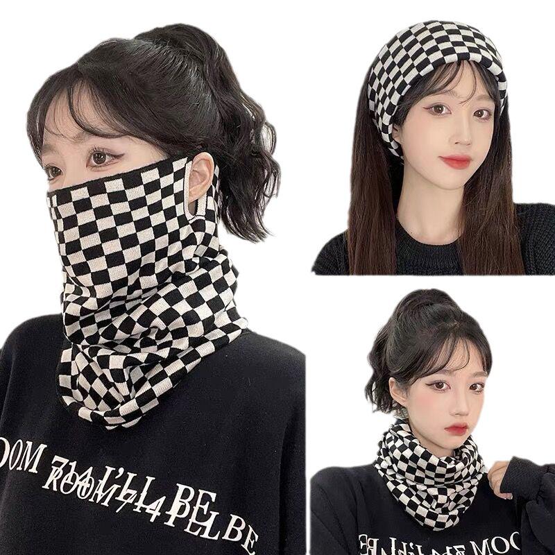 Korean-Style Plaid Winter Hat & Scarf: Women s Warm, Multi-Purpose Ear-Hanging Neck Guard
Korean-Style Plaid Winter Hat & Scarf: Women s Warm, Multi-Purpose Ear-Hanging Neck Guard