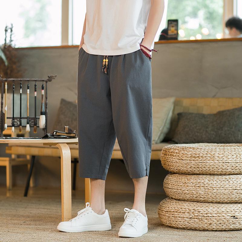 Chinese Style Loose Linen Men s Harem Pants - Summer Lightweight Wide-Leg Cropped Trousers 4XL
Chinese Style Loose Linen Men s Harem Pants - Summer Lightweight Wide-Leg Cropped Trousers 4XL