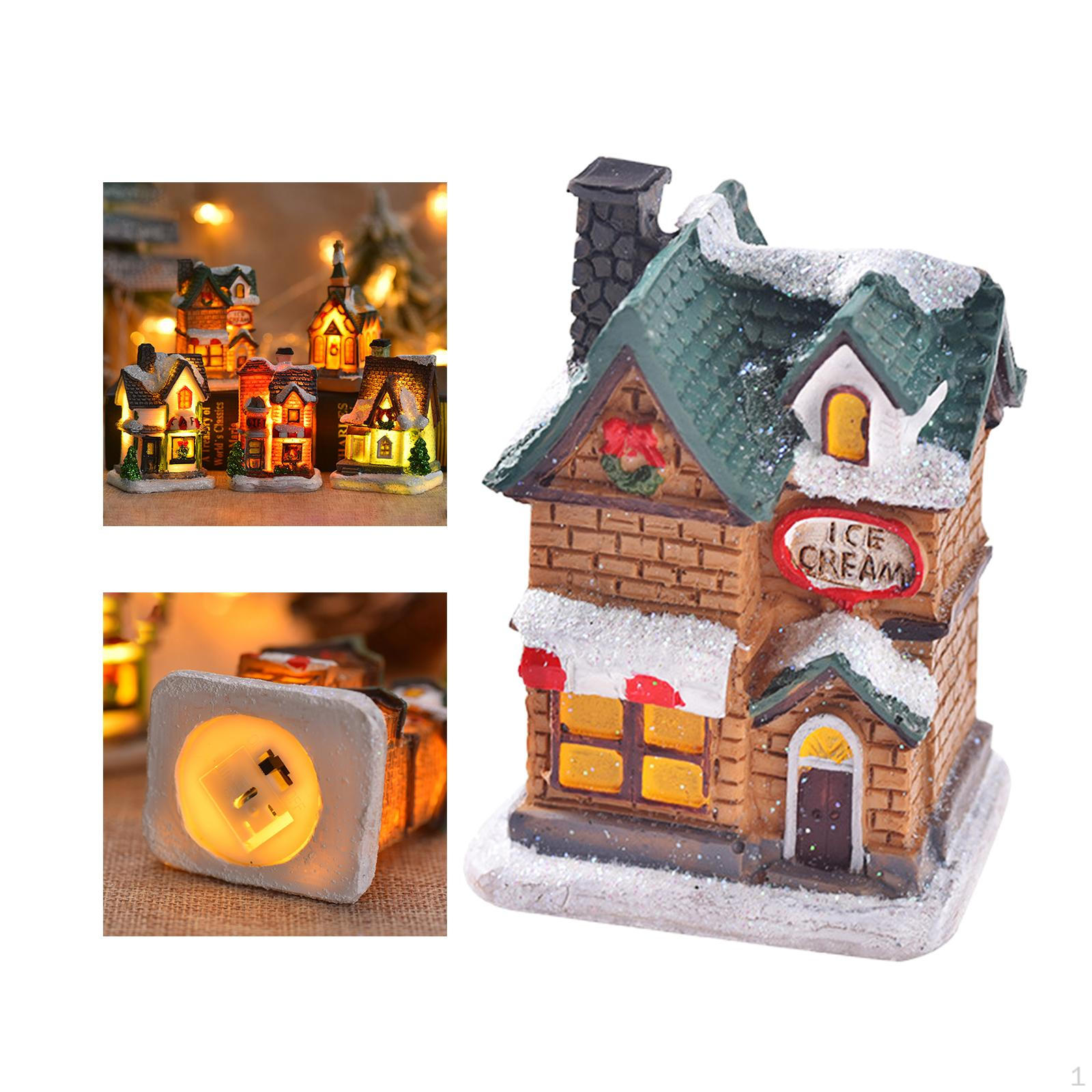 Осветите Рождественский деревенский дом, украшение, строительная фигурка, микропейзаж, домашний декор
Осветите Рождественский деревенский дом, украшение, строительная фигурка, микропейзаж, домашний декор