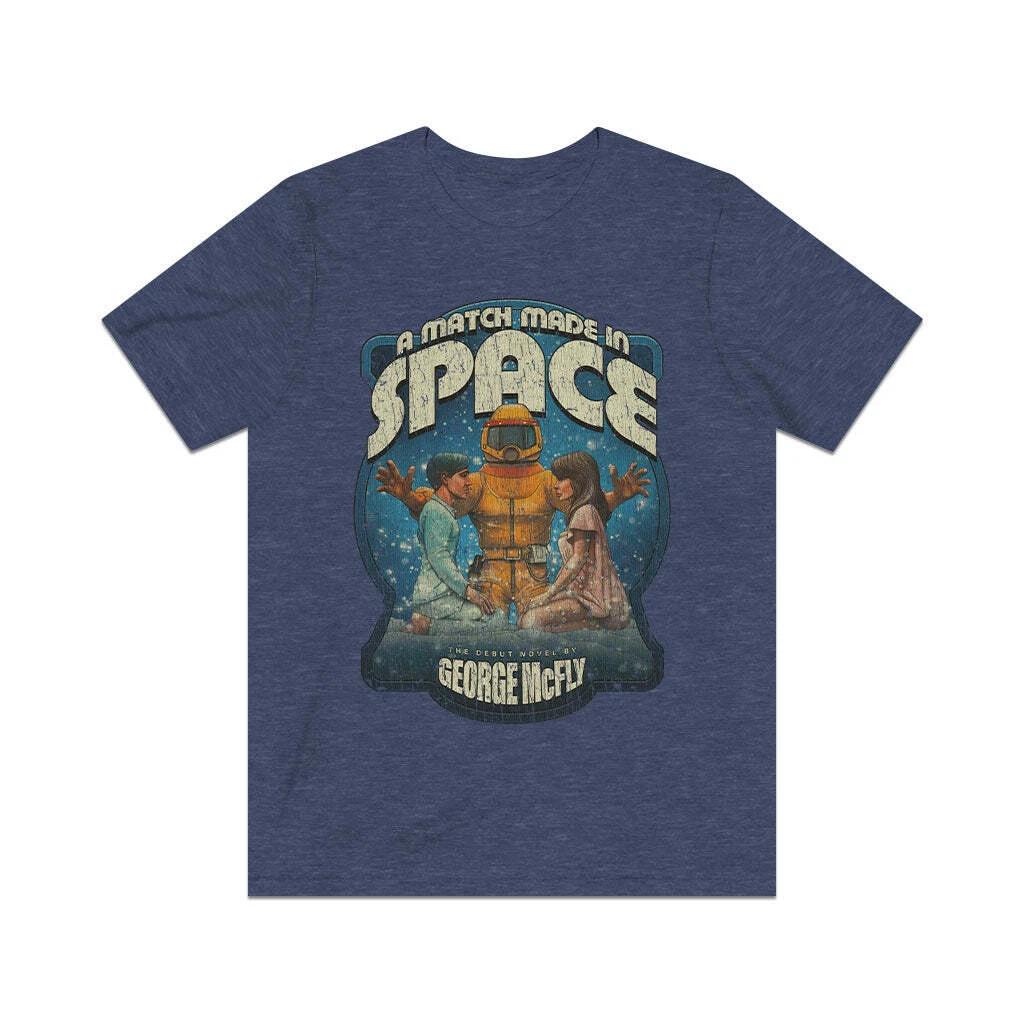 A Match Made in Space 1985 Vintage Men s T shirt 3XL
A Match Made in Space 1985 Vintage Men s T shirt 3XL