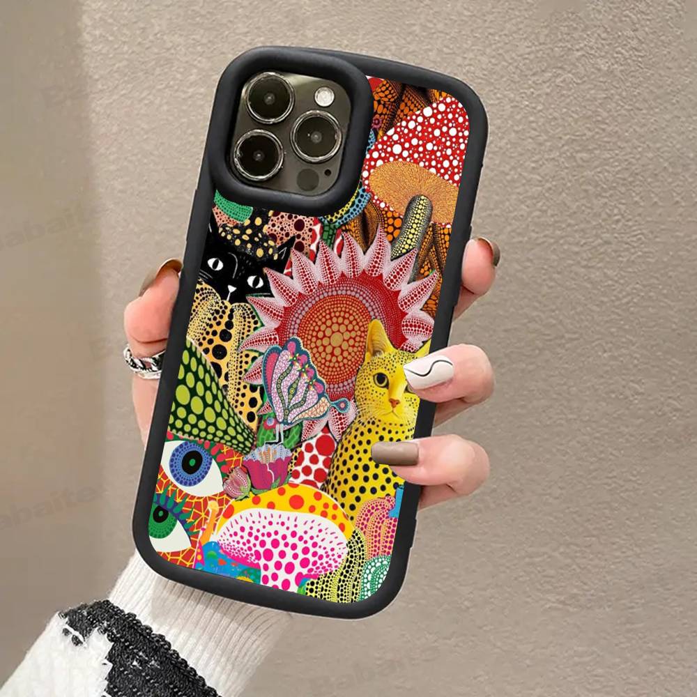 Popular Art Y-Yayoi KusamaS Phone Case For iPhone 17 16 15 13 11 12 14 Pro Max Plus Silicone Cover Shell iPhone 12pro max
Popular Art Y-Yayoi KusamaS Phone Case For iPhone 17 16 15 13 11 12 14 Pro Max Plus Silicone Cover Shell iPhone 12pro max