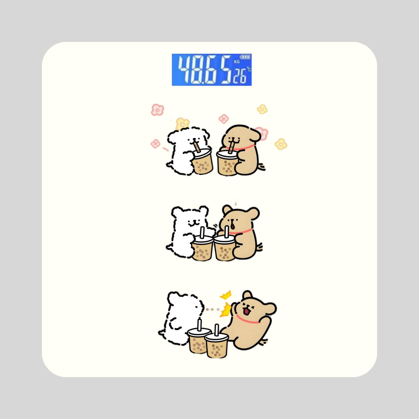 Smart Electronic Body Scale for Students and Adults - Cute, Compact, with Rechargeable Battery USB Charging
Smart Electronic Body Scale for Students and Adults - Cute, Compact, with Rechargeable Battery USB Charging