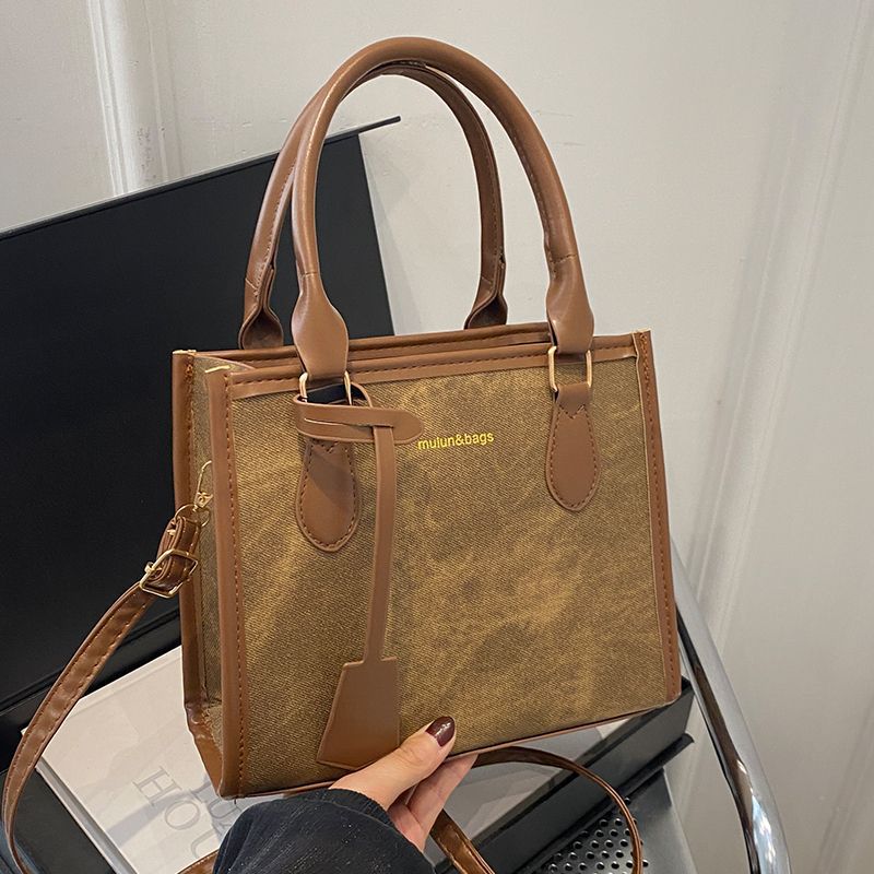 Large capacity advanced texture 2025 new fashion foreign style shoulder handbag niche versatile commuter tote bag women коричневий
Large capacity advanced texture 2025 new fashion foreign style shoulder handbag niche versatile commuter tote bag women коричневий