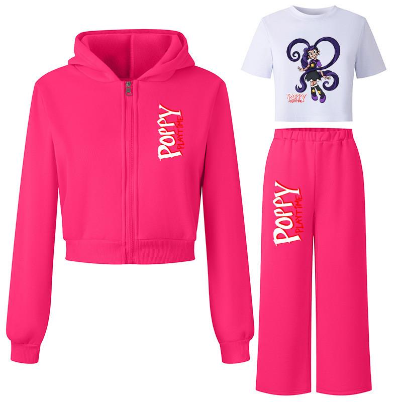 3pcs Kids Girls Lily Lovebraids Printed Sports Tracksuit Casual Short Sleeves T-shirt Top Trousers Jacket Sets 12Y рожевий червоний колір
3pcs Kids Girls Lily Lovebraids Printed Sports Tracksuit Casual Short Sleeves T-shirt Top Trousers Jacket Sets 12Y рожевий червоний колір