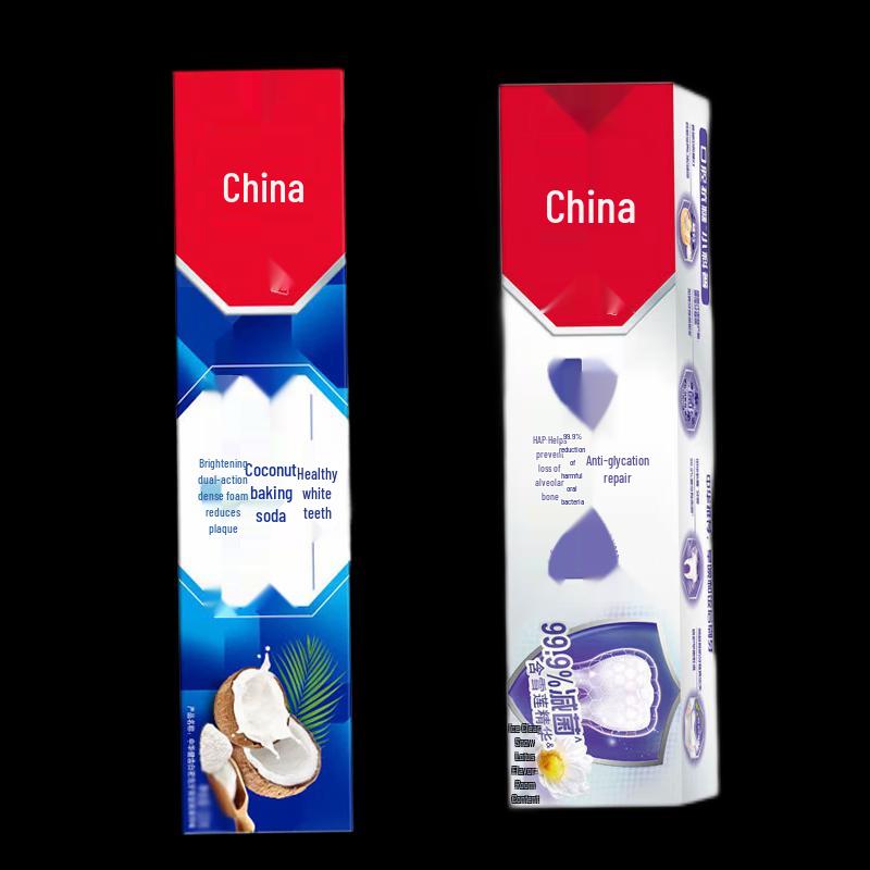 Zhonghua Toothpaste Bundle: Cool Mint & Anti-Sugar Enamel Repair
Zhonghua Toothpaste Bundle: Cool Mint & Anti-Sugar Enamel Repair