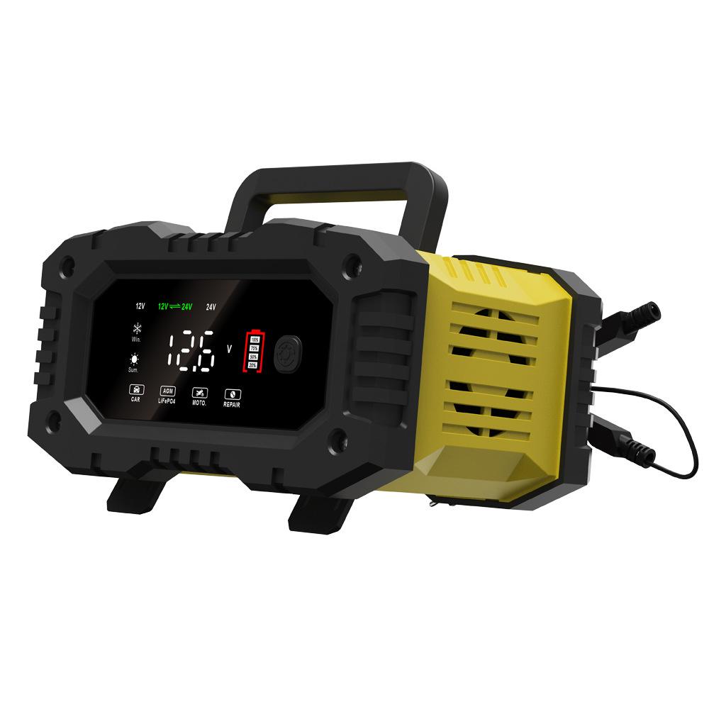 FOXSUR FPT-100 10A Portable Car Motorcycle Battery Charger 7-Stage Charging Vehicle Charger EU Plug
FOXSUR FPT-100 10A Portable Car Motorcycle Battery Charger 7-Stage Charging Vehicle Charger EU Plug