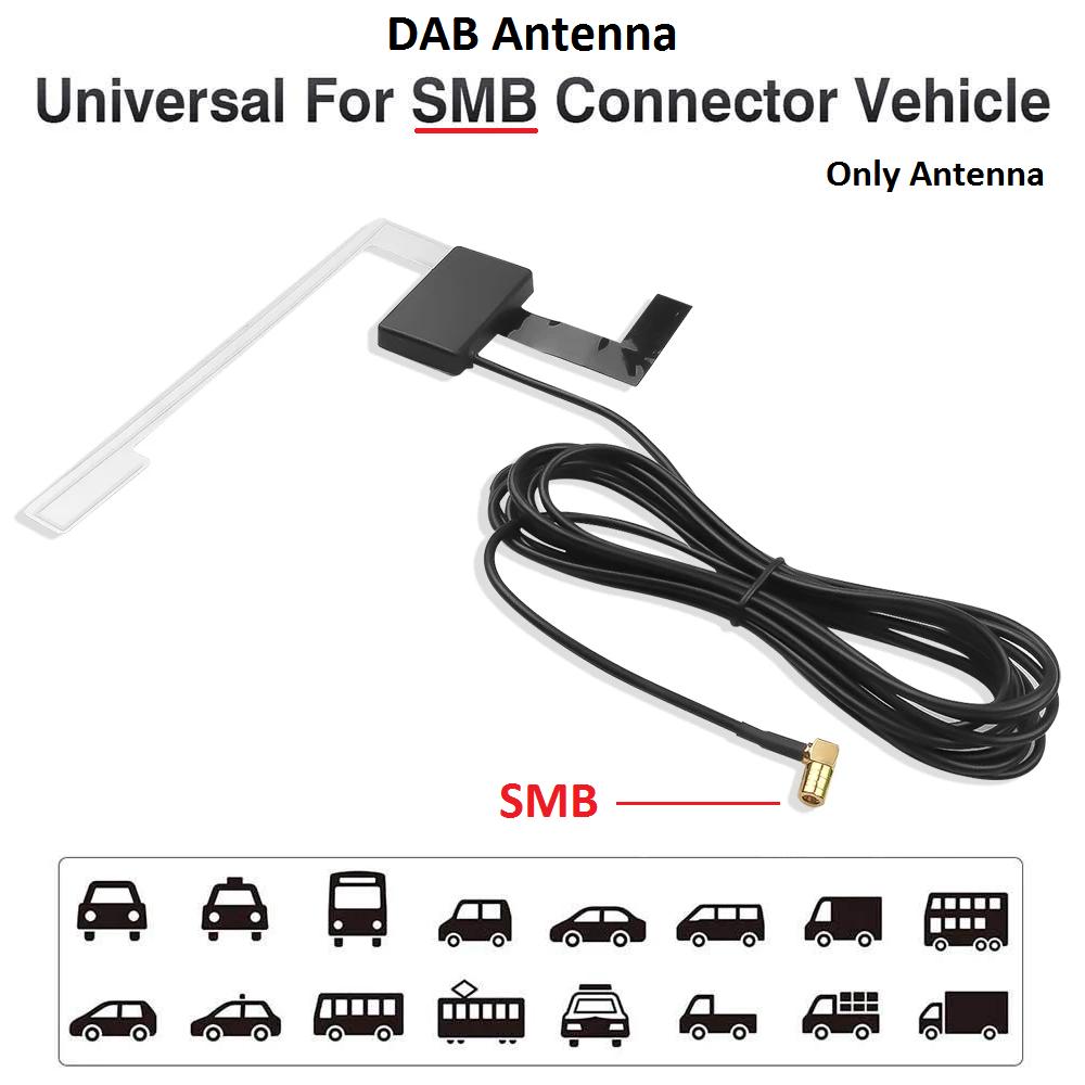 DAB+ Antenna European Digital Broadcasting Work with Android Host Car Radio USB Integrated SMA/SMB Connector DAB Receiver Player
DAB+ Antenna European Digital Broadcasting Work with Android Host Car Radio USB Integrated SMA/SMB Connector DAB Receiver Player