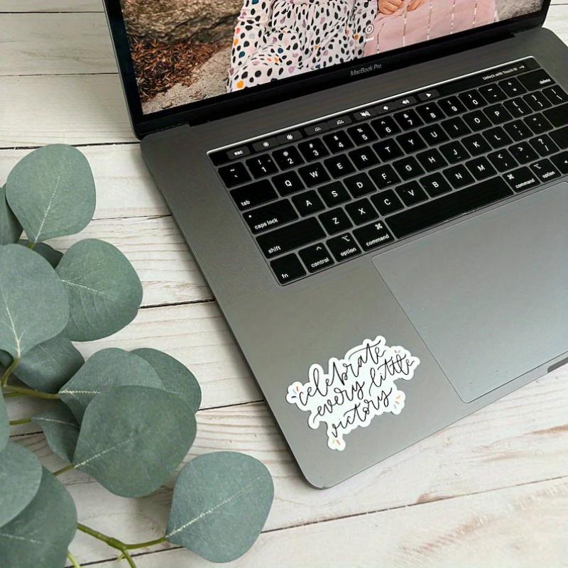Sticker quotes Celebrate every little victory sticker Durable for Laptop, Car, Luggage& More - Perfect for Teens, Adults, Creative Decor & Gifting 5PC
Sticker quotes Celebrate every little victory sticker Durable for Laptop, Car, Luggage& More - Perfect for Teens, Adults, Creative Decor & Gifting 5PC