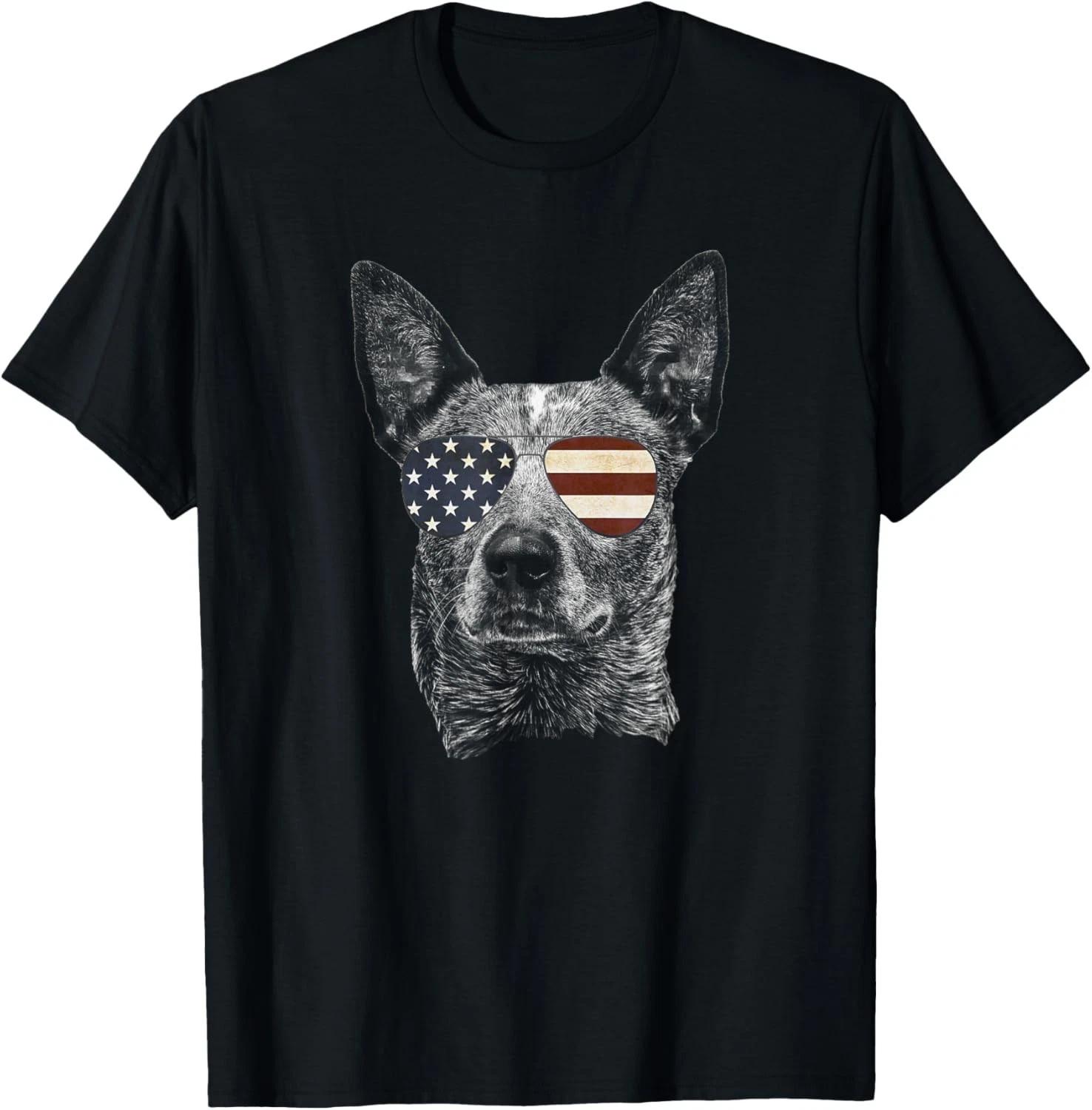 Australian Cattle Dog USA Flag Funny Cute women Heeler Gift Unisex T-Shirt 3XL
Australian Cattle Dog USA Flag Funny Cute women Heeler Gift Unisex T-Shirt 3XL