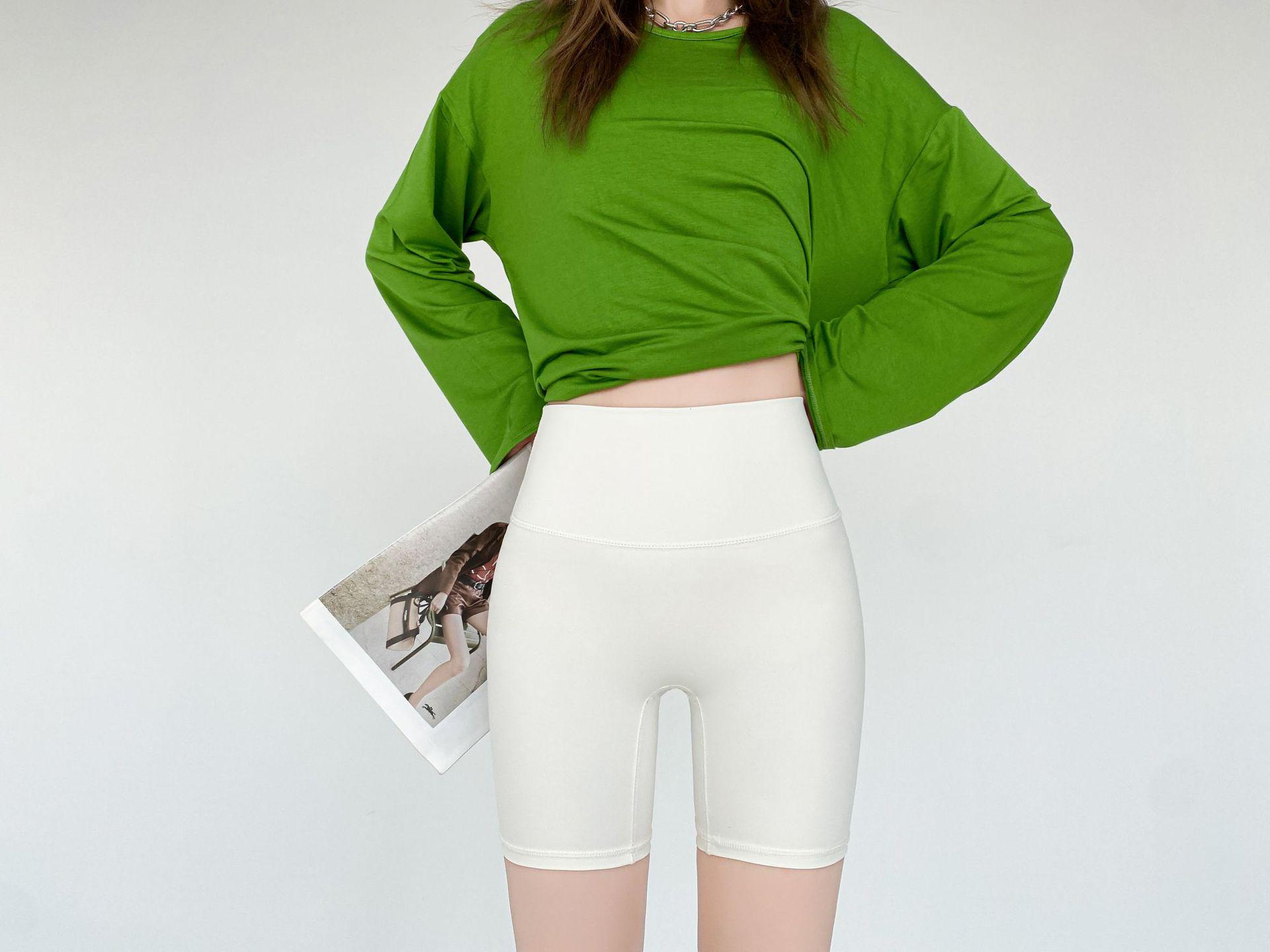 High-Waist Butt-Lifting Sports Shorts: Seamless, Lightweight, Yoga-Ready L (121-140 lbs, Three-quarter)
High-Waist Butt-Lifting Sports Shorts: Seamless, Lightweight, Yoga-Ready L (121-140 lbs, Three-quarter)