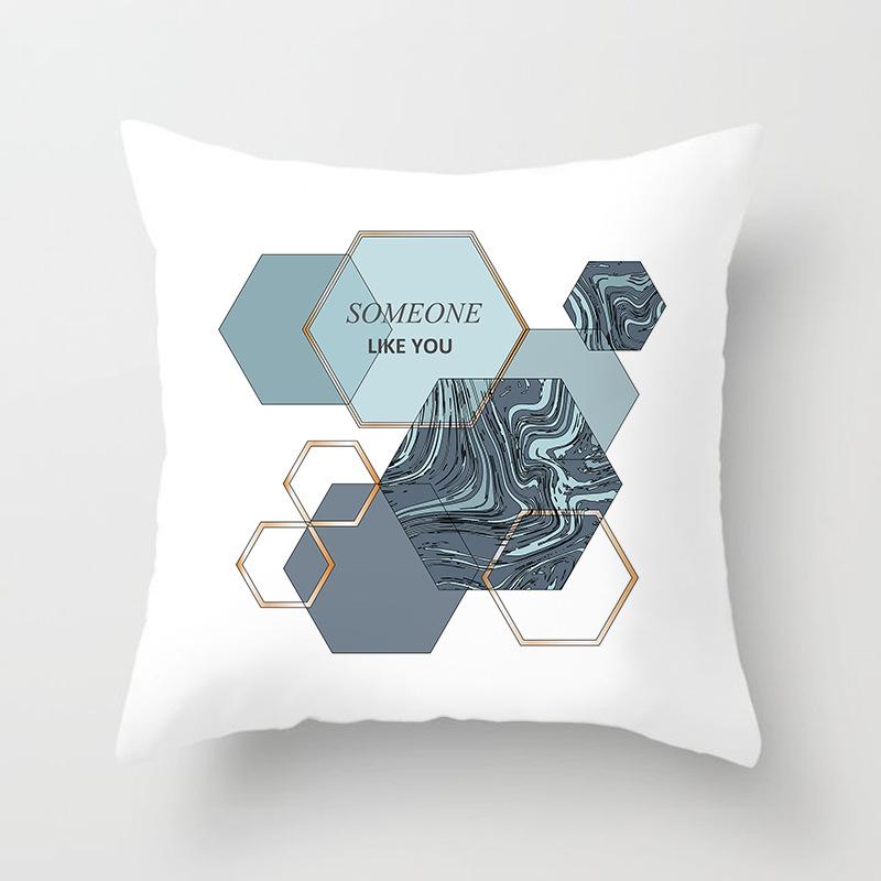 New Haze Blue Nordic Geometric Pillow Case Home Sofa Pillow Cushion Cover Core-Free Premium Durable Quality Useful 45*45cm
New Haze Blue Nordic Geometric Pillow Case Home Sofa Pillow Cushion Cover Core-Free Premium Durable Quality Useful 45*45cm