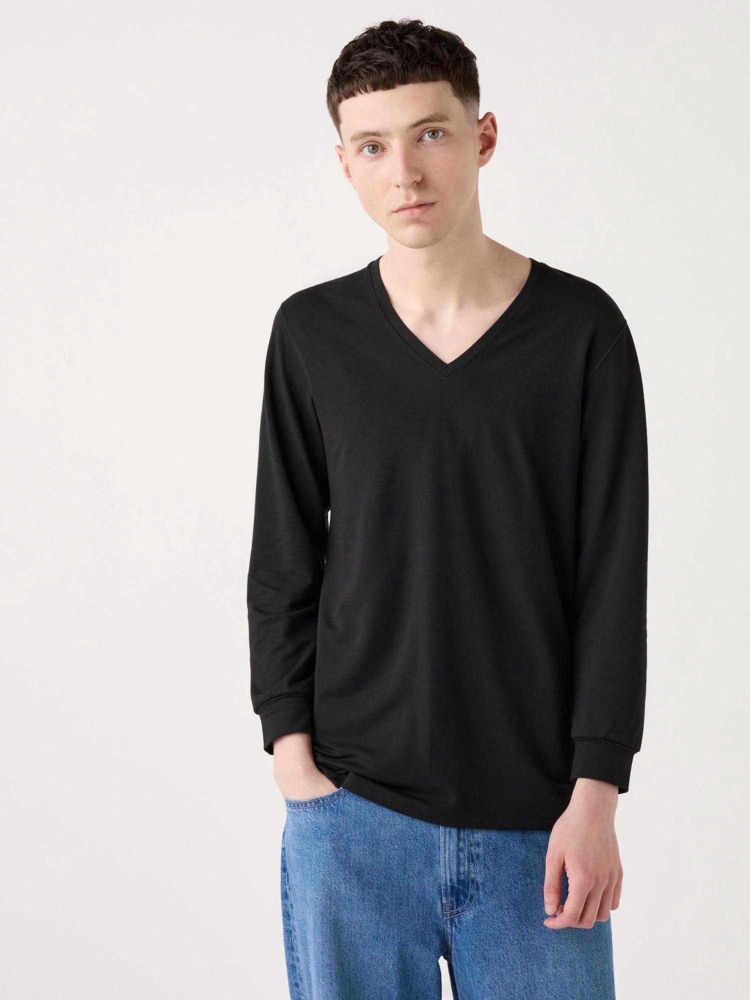Uniqlo Japan HeaTTech CoTTon V Neck T Надзвичайно теплий нічний рукав 09 BLACK/4XL
Uniqlo Japan HeaTTech CoTTon V Neck T Надзвичайно теплий нічний рукав 09 BLACK/4XL