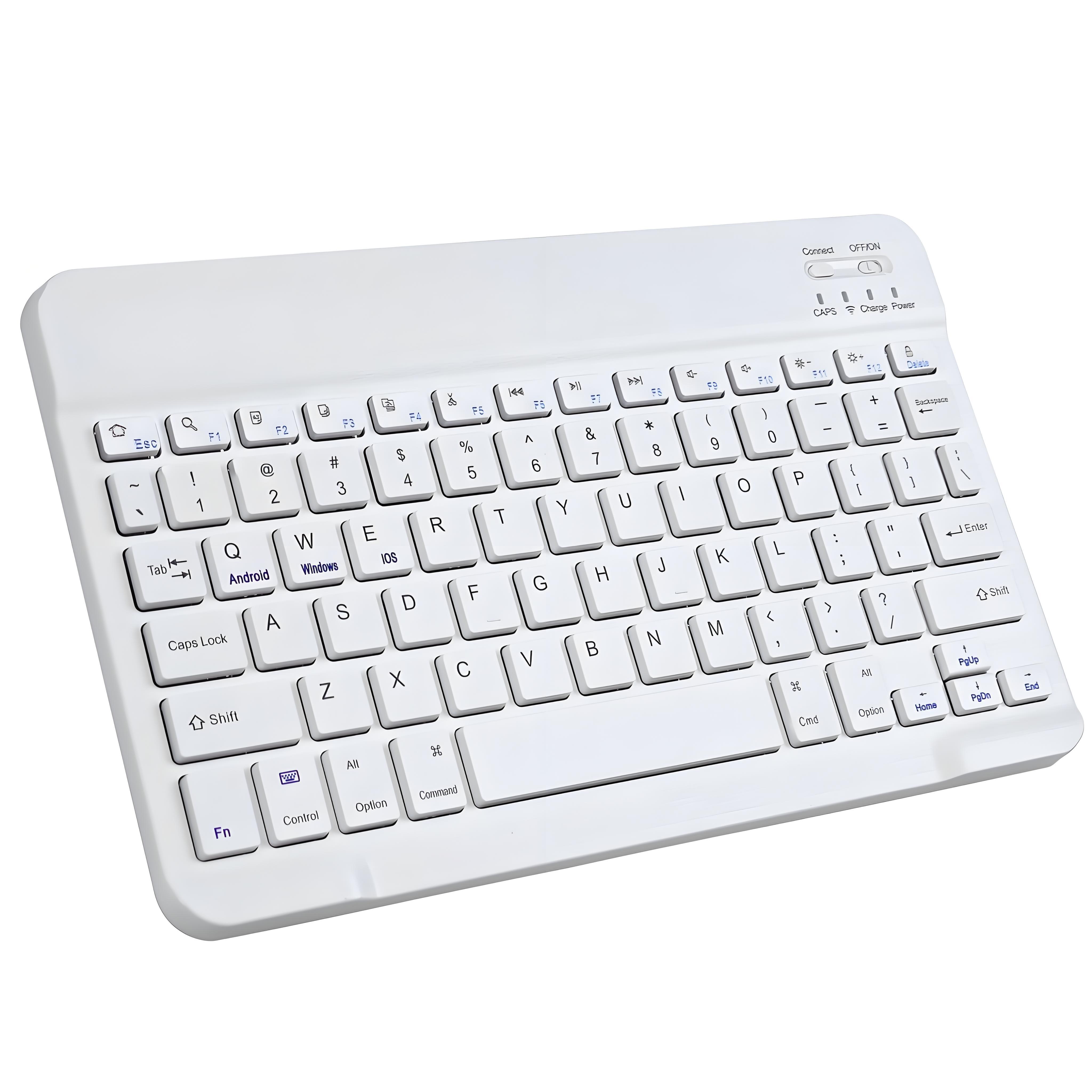 Slim Bluetooth 5.0 Keyboard Universal Wireless | 20-Day Battery Wide Range | Rechargeable Travel Keyboard for iOS Android Window белый
Slim Bluetooth 5.0 Keyboard Universal Wireless | 20-Day Battery Wide Range | Rechargeable Travel Keyboard for iOS Android Window белый