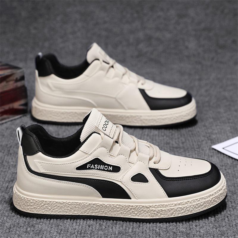 Мужская обувь осень и зима на плоской подошве износостойкая и нескользящая спортивная повседневная обувь для скейтборда мужская трендовая универсальная черно-белая ретро Forrest 44
Мужская обувь осень и зима на плоской подошве износостойкая и нескользящая спортивная повседневная обувь для скейтборда мужская трендовая универсальная черно-белая ретро Forrest 44