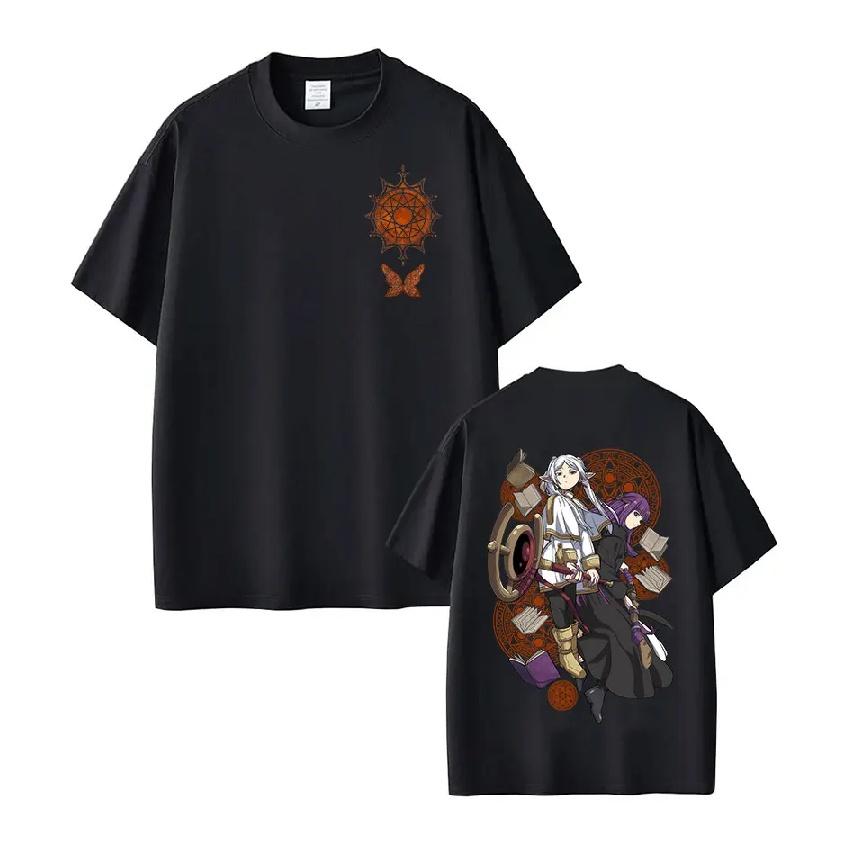 Anime Frieren_ Beyond Journey s End Frieren Fern T Shirt Men s Women Summer Harajuku High Quality Cotton Short Sleeve T-shirts S чёрный
Anime Frieren_ Beyond Journey s End Frieren Fern T Shirt Men s Women Summer Harajuku High Quality Cotton Short Sleeve T-shirts S чёрный