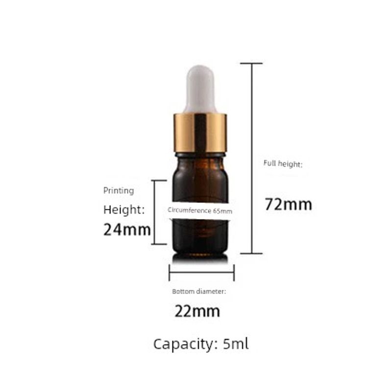 5/10/30ml/50ml Brown Transparent Glass Essential Oil Bottle Makeup Fire Extinguisher Bottles Storage Bottle Dropper Mixing Bottle Brown 5ml with Dropper
5/10/30ml/50ml Brown Transparent Glass Essential Oil Bottle Makeup Fire Extinguisher Bottles Storage Bottle Dropper Mixing Bottle Brown 5ml with Dropper