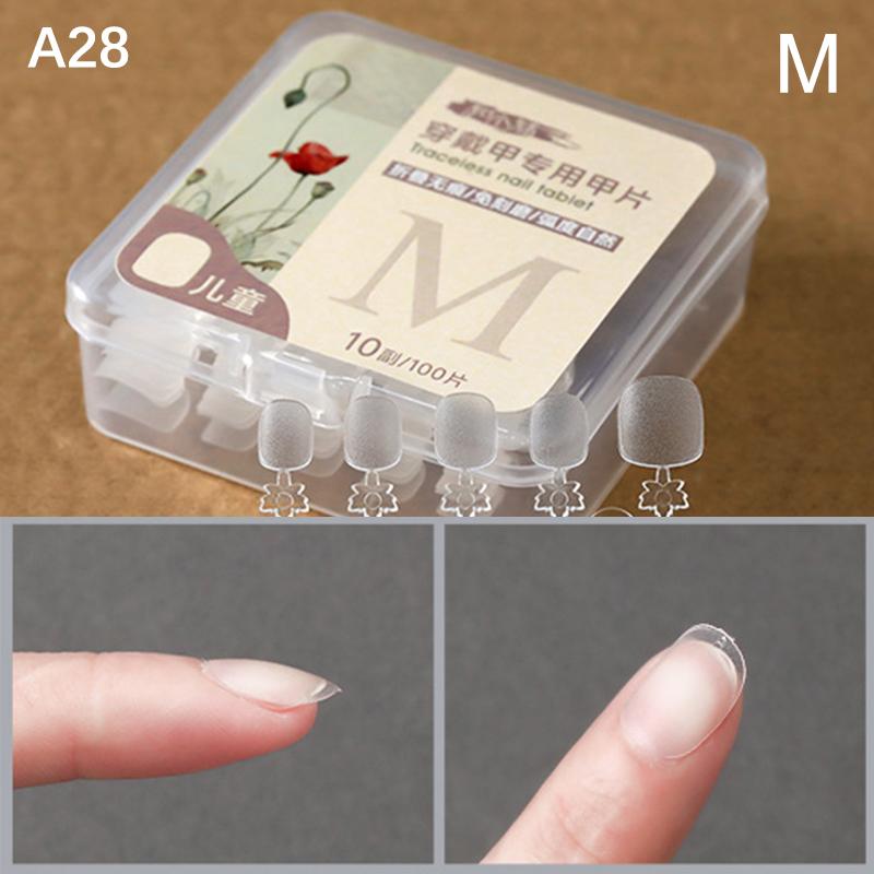 100 шт./коробка Накладные ногти Накладные ногти Гроб Искусственные ногти Прозрачные типсы для наращивания Инструмент для маникюра A28
100 шт./коробка Накладные ногти Накладные ногти Гроб Искусственные ногти Прозрачные типсы для наращивания Инструмент для маникюра A28
