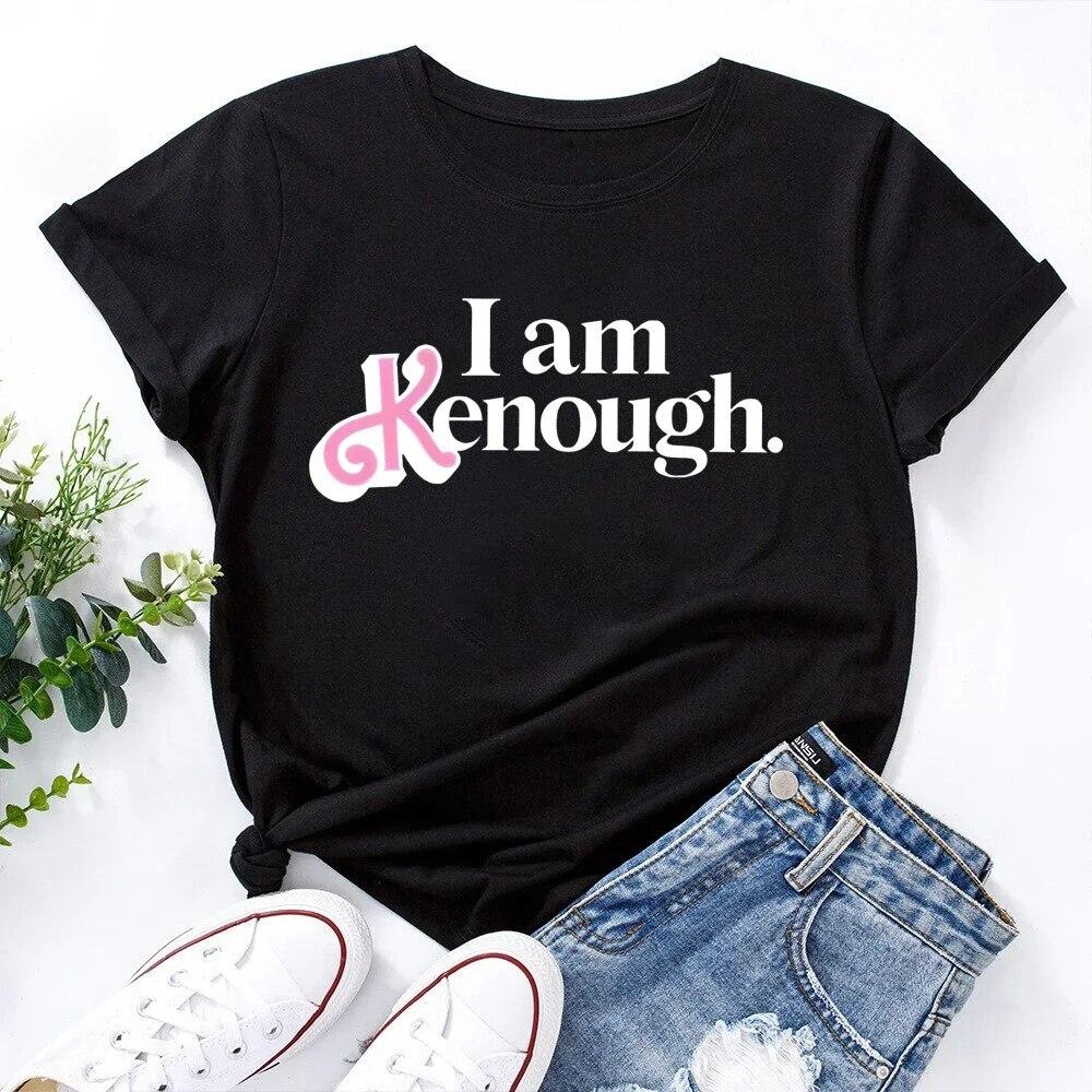 I Am Kenough Pink T Shirt for Women Fashion Casual Tshirts Summer Loose Graphic T-Shirts O-neck Clothes Vintage T-shirt L
I Am Kenough Pink T Shirt for Women Fashion Casual Tshirts Summer Loose Graphic T-Shirts O-neck Clothes Vintage T-shirt L